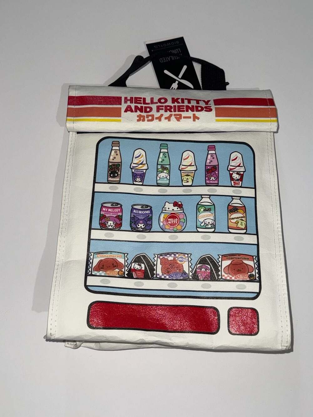 Bioworld Hello Kitty and Friends Vending Machine Insulated Lunch Box
